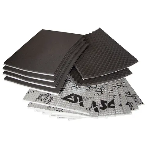 ESX QUANTUM dempematte dørkit (slank) Komplett sett for to dører