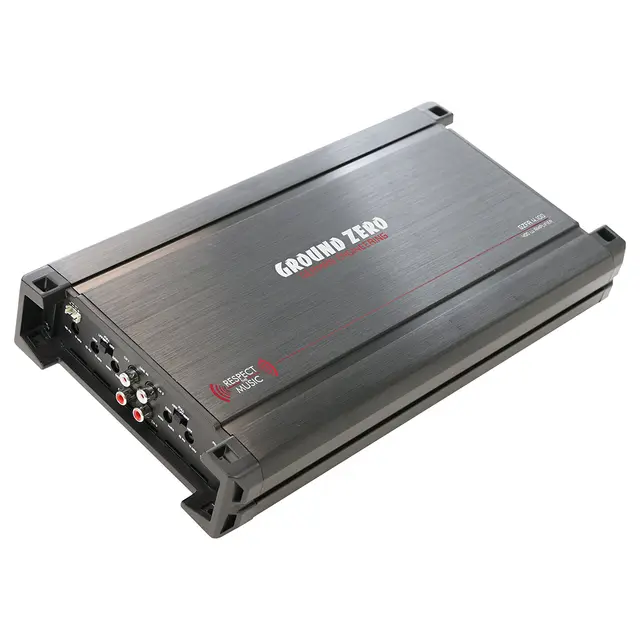 Ground Zero GZFA 4.100 4-kanals forster. 4x85W RMS, 2 Ohm 