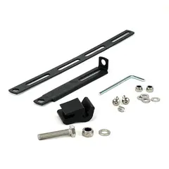 Lazer Linear støttestag - sort Rustfritt stål, 1stk, Linear