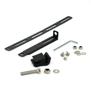 Lazer Linear støttestag - sort Rustfritt stål, 1stk, Linear