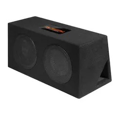 Musway MR208Q subwoofer i kasse 2 x 8", 400W RMS