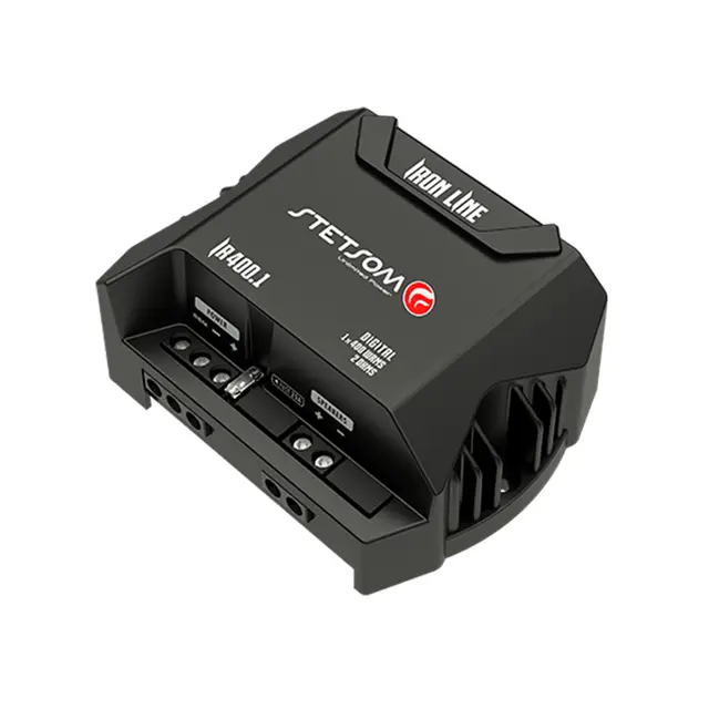 Stetsom IR400.1-2. Monoforsterker 430W RMS, 2 Ohm 