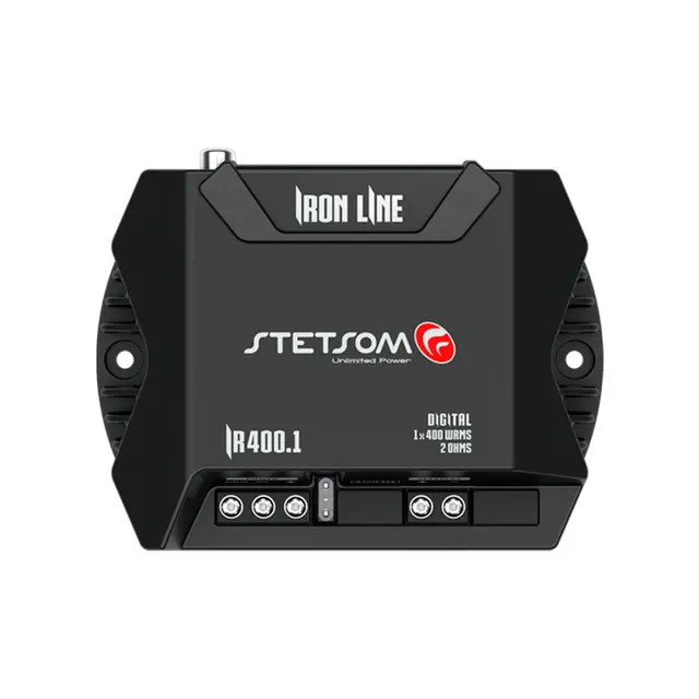 Stetsom IR400.1-2. Monoforsterker 430W RMS, 2 Ohm 