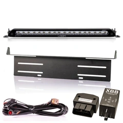Lazer Linear 18 Elite lyspakke med XBB Linear 18 Elite, skiltbrakett, XBB