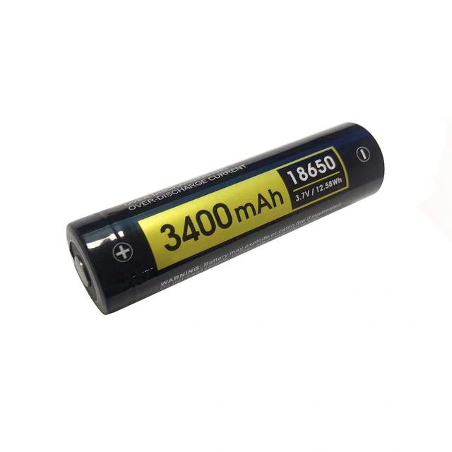 Speras S34 18650 batteri 3400 mAh, oppladbart Li-Ion 