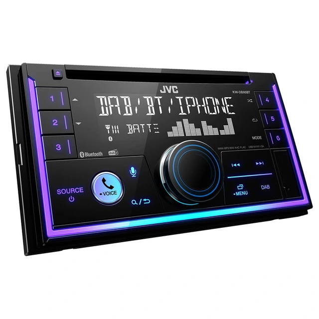 JVC KW-DB95BT CD, BT, DAB+, USB, Aux 