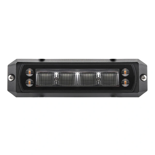 BRT Dual Slim 30 LED m/varsellys 3400 lumen, Ryggelys/varsellys 