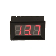 4Connect Voltmeter m/rød belysning Voltmeter m/rød belysning