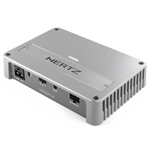 Hertz Venezia V4 4-kanals forsterker Marine, 4x290W RMS, 2 Ohm 