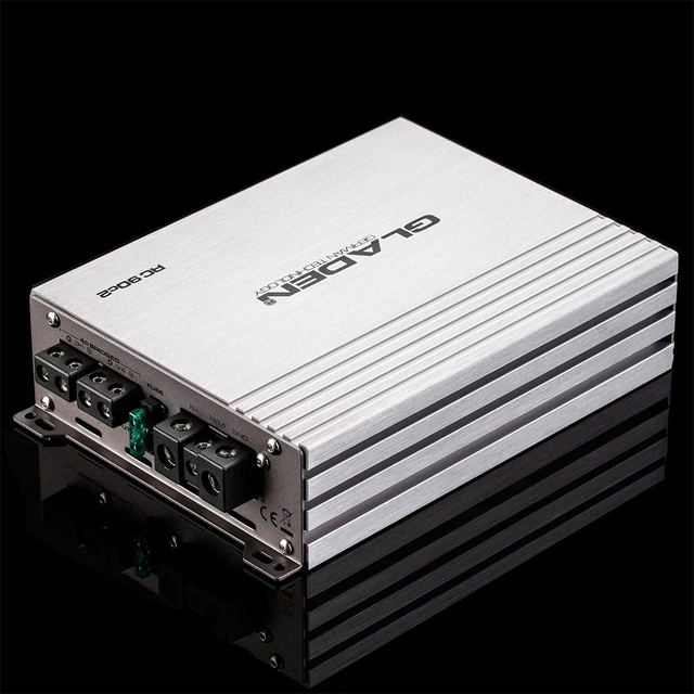 Gladen RC 90c2 2-kanals forsterker 2x130W i 2 Ohm, Klasse AB 