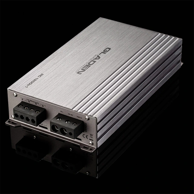 Gladen RC 1200c1 monoforsterker Monoforsterker, 1120W RMS i 1 Ohm 
