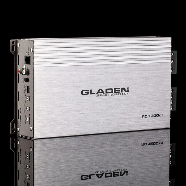 Gladen RC 1200c1 monoforsterker Monoforsterker, 1120W RMS i 1 Ohm 