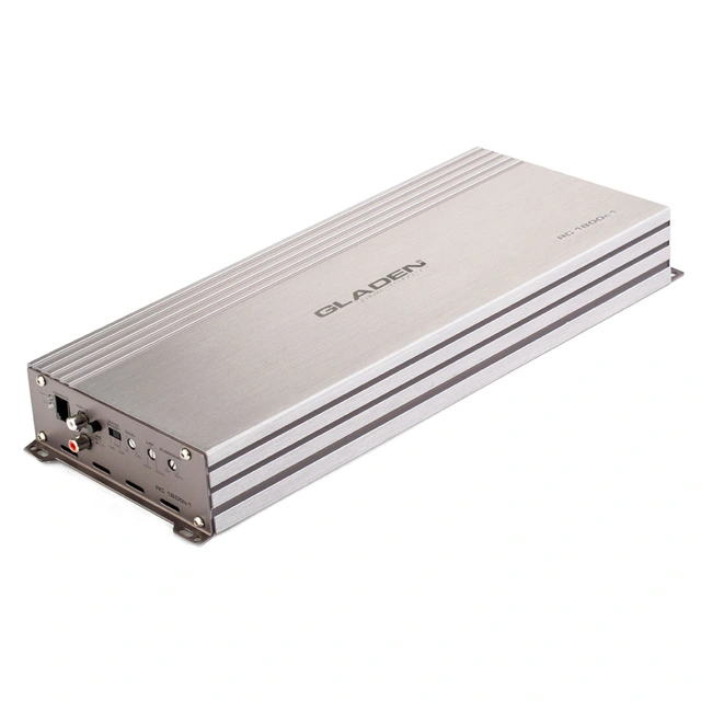 Gladen RC 1800c1 monoforsterker Monoforsterker, 1800W RMS i 1 Ohm 