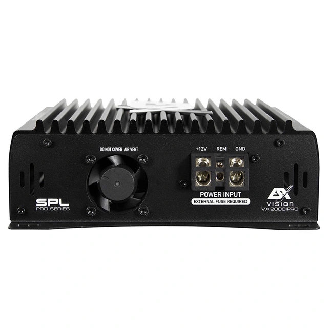 ESX VX2000 PRO monoforsterker 2200W RMS, 1 Ohm, SPL, Klasse D 