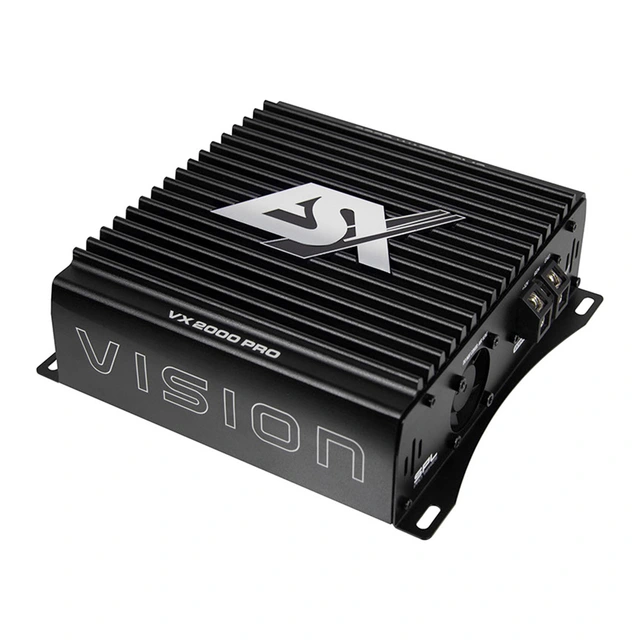 ESX VX2000 PRO monoforsterker 2200W RMS, 1 Ohm, SPL, Klasse D 