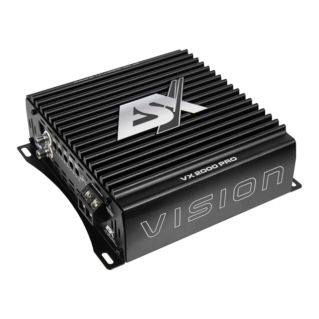 ESX VX2000 PRO monoforsterker 2200W RMS, 1 Ohm, SPL, Klasse D 