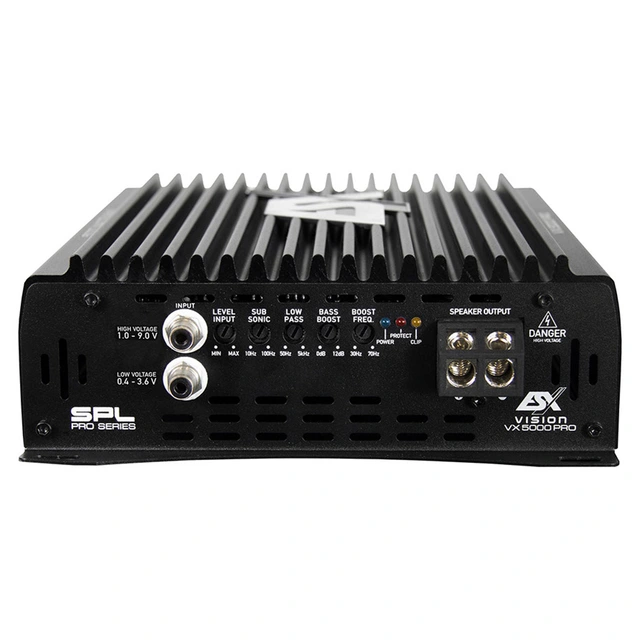 ESX VX3000 PRO monoforsterker 3300W RMS, 1 Ohm, SPL, Klasse D 
