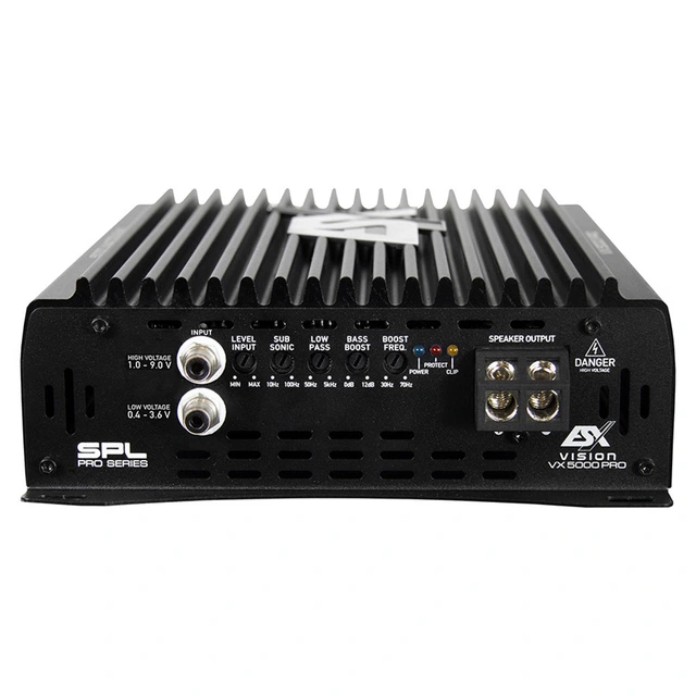 ESX VX5000 PRO monoforsterker 5000W RMS, 1 Ohm, SPL, Klasse D 