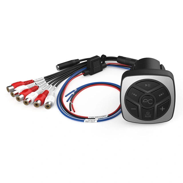 AudioControl ACX-BT3 Bluetooth kontroll BT, AUX, vanntett front, 3 soner 