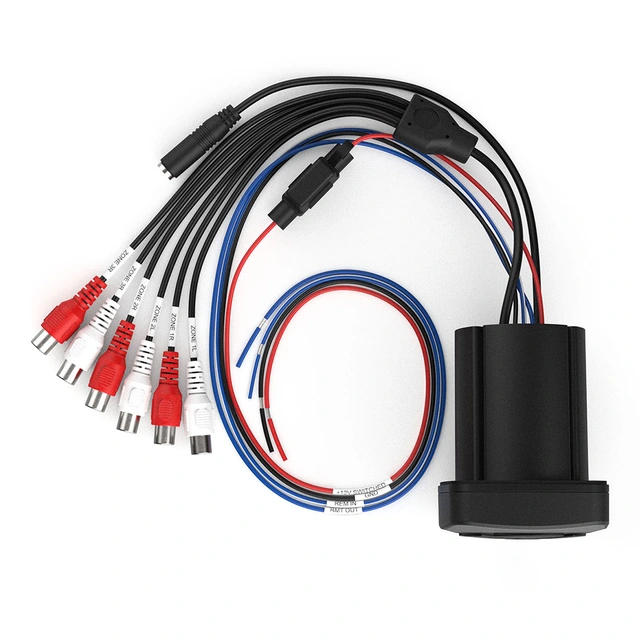 AudioControl ACX-BT3 Bluetooth kontroll BT, AUX, vanntett front, 3 soner 