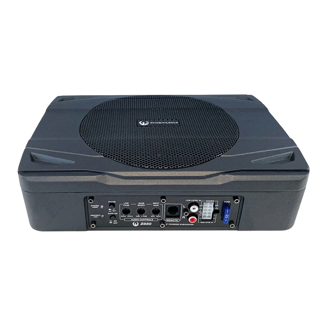 Phoenix Gold Z880 8" Aktivsub Aktivsub, 8", bassremote 