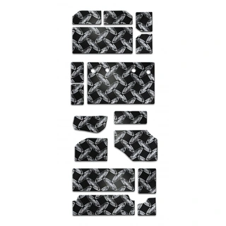 Dynamat Xtreme til Tesla Model 3 (trunk) ferdig kuttet til bagasjerom