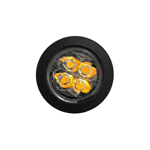 VP Hideaway Flash 4-LED Oransje, 12/24V 