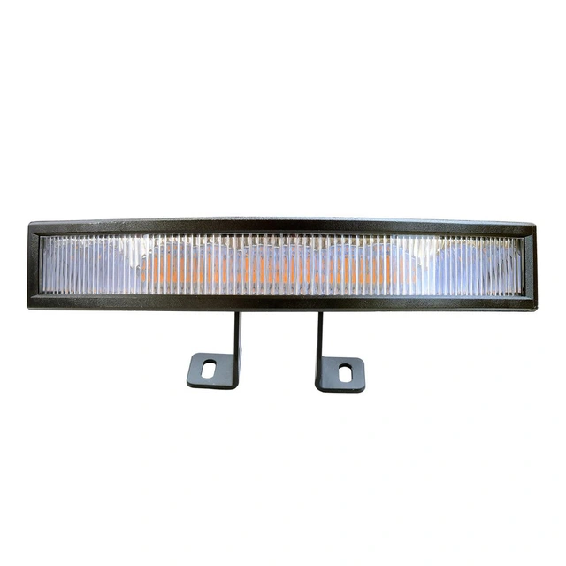 VP 180° Wide varsellys gul Oransje, 12/24V 