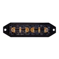 VP Power 6 LED Blitz Oransje, 12/24V