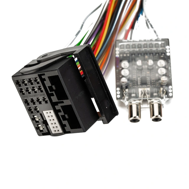 Mosconi PP-QLHLA28 høy-lavnivå adapter 2-kanals p&p høy til lavnivå adapter. 