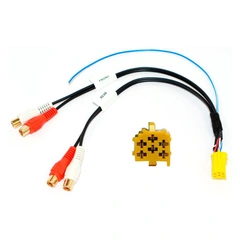 InCarTec RCA/Phono adapter Linje-ut adapter Blaupunkt/VDO/Becker++