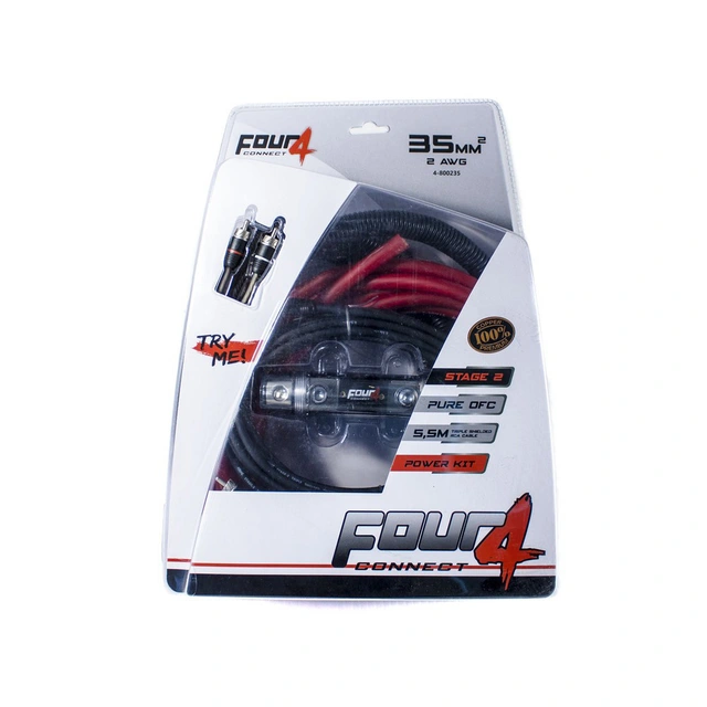 4Connect Kabelsett 35mm2, OFC 35mm², OFC, Stage 2 