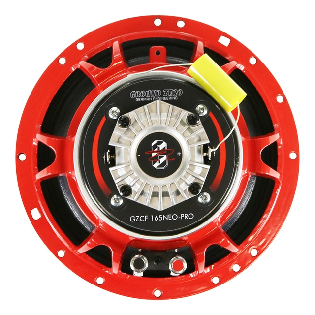 Ground Zero GZCF 165NEO-PRO 6,5" Coax 150W RMS, 96 dB, Pris per stykk 