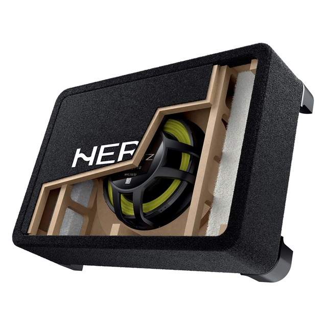 Hertz MPBX 250 S2 10" subwoofer i kasse 10" i kasse,500W RMS, 2 Ohm,lukket kasse 