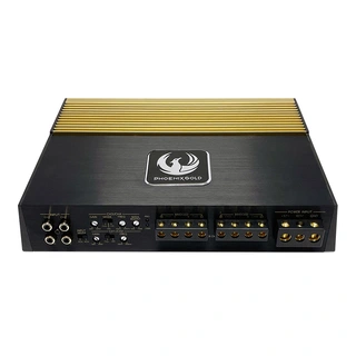 Phoenix Gold ZQ5004 4-kanals forsterker 4x130W RMS i 2 Ohm. Klasse AB