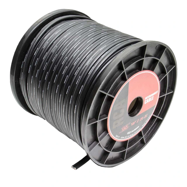 DD Audio Z-RCA WIRE. Signalkabel på rull Signalkabel på rull, Pris per meter 