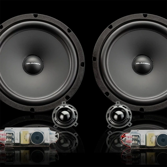 GLADEN ONE 200 T6-G3 8" komponentsett Komponentsett til VW T6, 90W RMS, 3 Ohm 