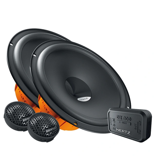 Hertz DSK 165.3 høyttalersett 6.5", 80W RMS, Dieci-serie 