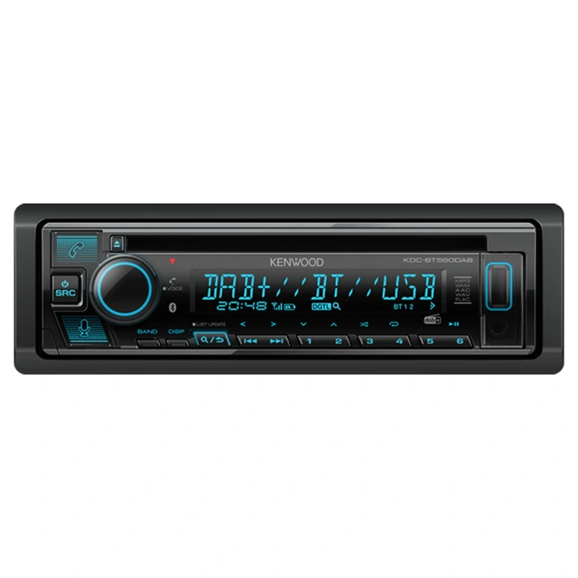 Kenwood KDC-BT560DAB CD, BT, AUX, DAB+, USB 