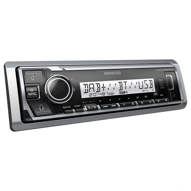 Kenwood KMR-M508DAB Shortbody, marine, USB, BT, ikke CD 