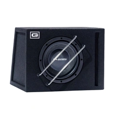 Gladen RS 08 VB Subwoofer i kasse 8" i portet-kasse, 175W RMS, 4 Ohm