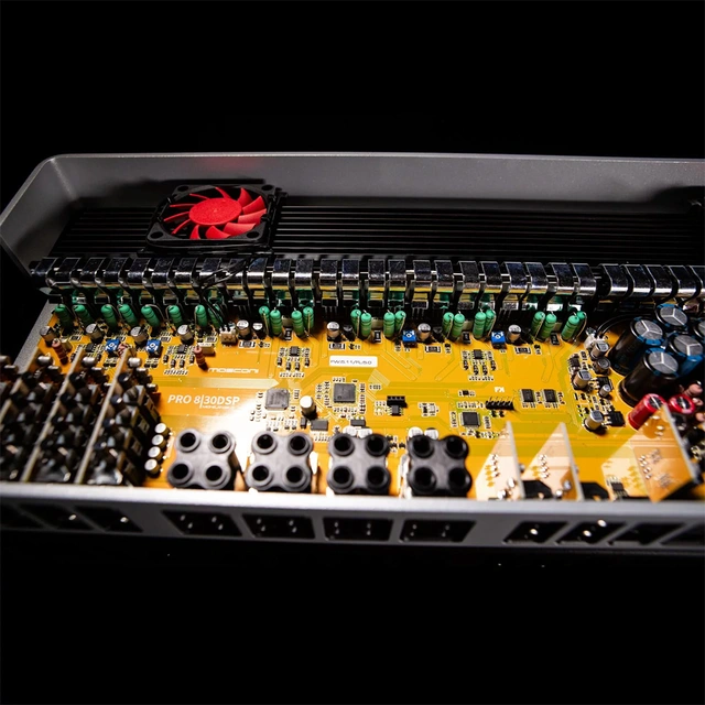 Mosconi PRO 8|30 DSP 8-kanals forsterker 8-kanals forsterker, 12-kanals DSP 