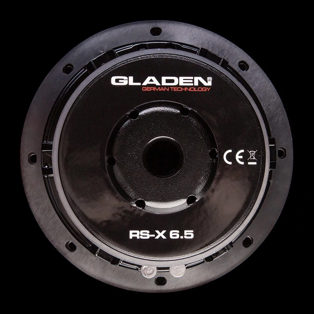 Gladen RS-X 6.5 6,5" Subwoofer 6,5", 250W RMS, 4 Ohm 
