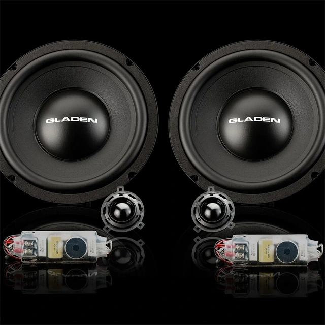 GLADEN ONE 200 T6-G2 8" komponentsett Komponentsett til VW T6, 100W RMS, 3 Ohm 