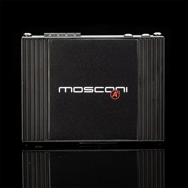 MOSCONI ATOMO 2 forsterker 24 Volt 2x110W RMS i 2 Ohm, 24 Volt 