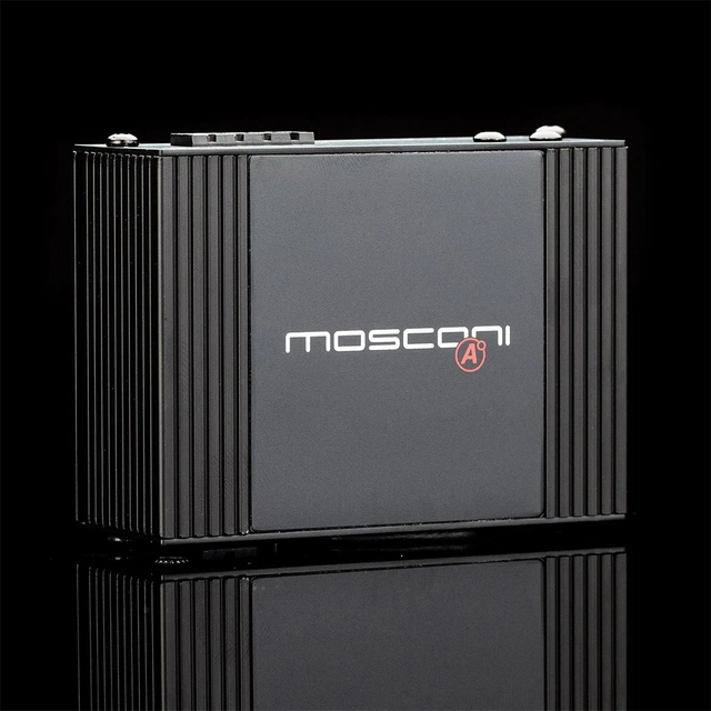 MOSCONI ATOMO 2 forsterker 24 Volt 2x110W RMS i 2 Ohm, 24 Volt 