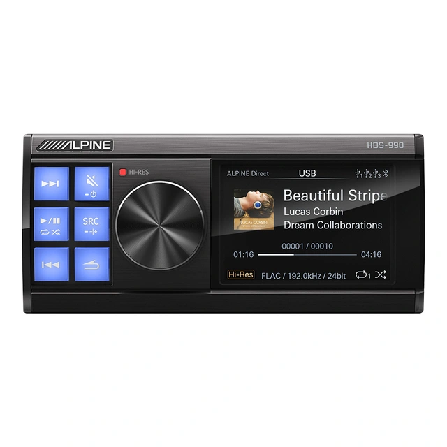 Alpine Status HDS-990 High-End Hovedenhet/Streaming/DSP 