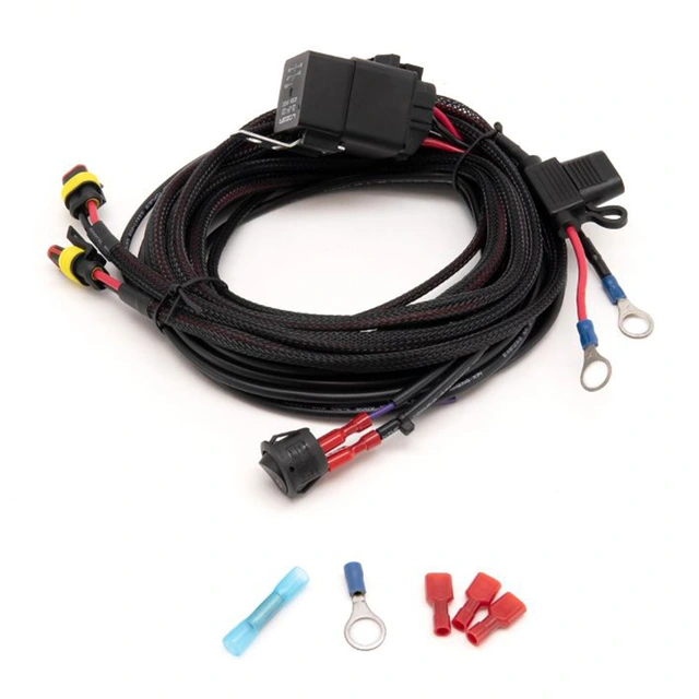 Lazer relèsett/kabelsett, 2 kontakter Lazer lamper, 2 kontakter 