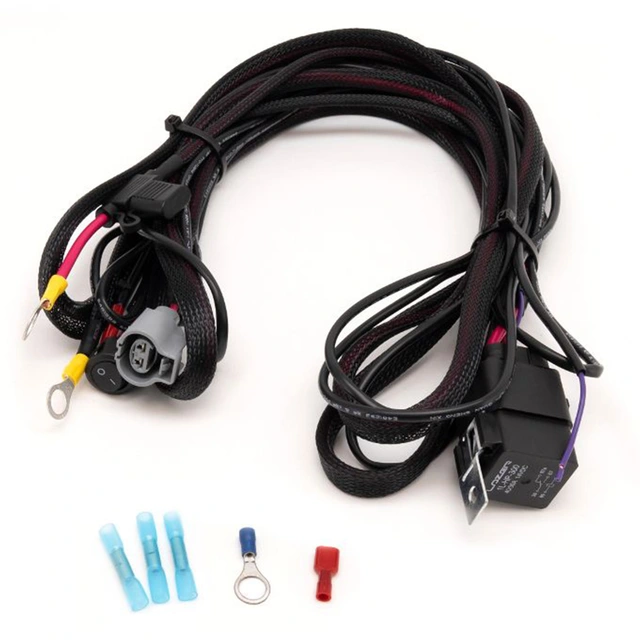 Lazer relèsett/kabelsett, 1 kontakt Passer Lazer lamper m/High Power kontakt 