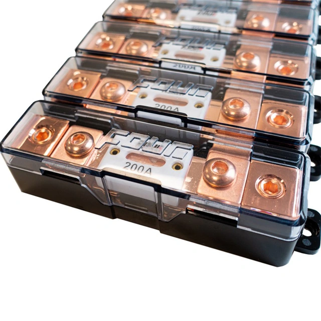 4Connect STAGE 3 Sikringsholder 50/20mm2 For ANL/Mini-ANL sikringer, Pris per stk 